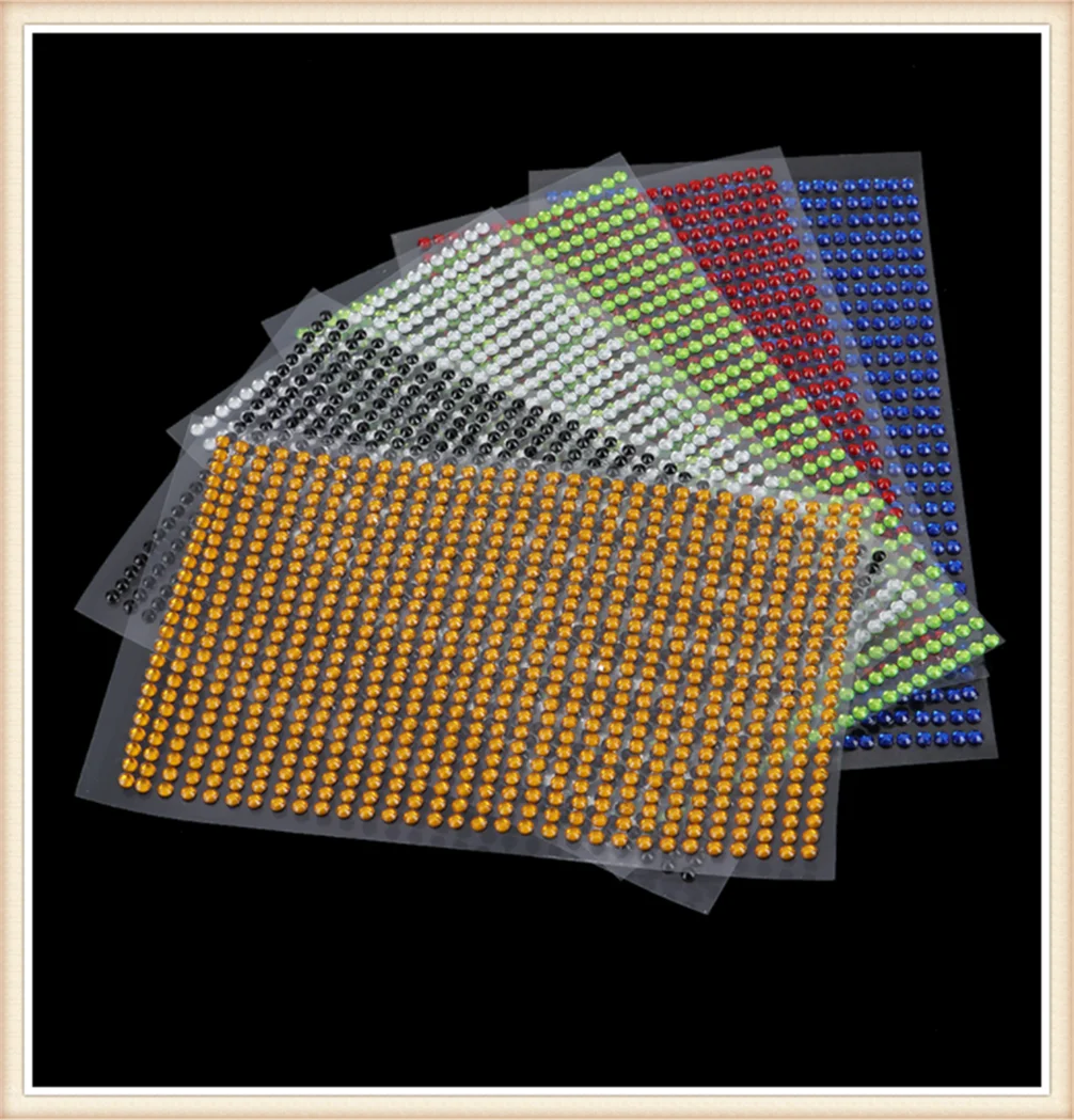 Автомобильный стикер в форме бриллианта DIY мобильный компьютер домашнее