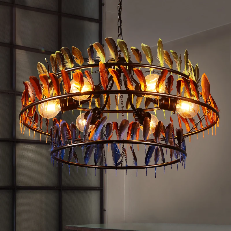 Подвесные светильники промышленный воздушный Ресторан креативная