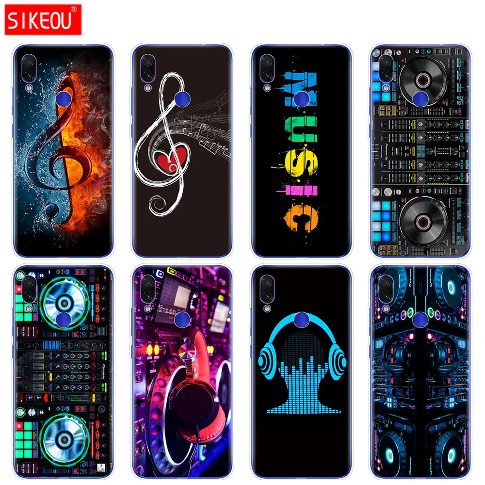 Чехол для redmi 6a 6 pro чехол xiaomi note 7 go mi 9 SE ddj dj music|Бамперы| |