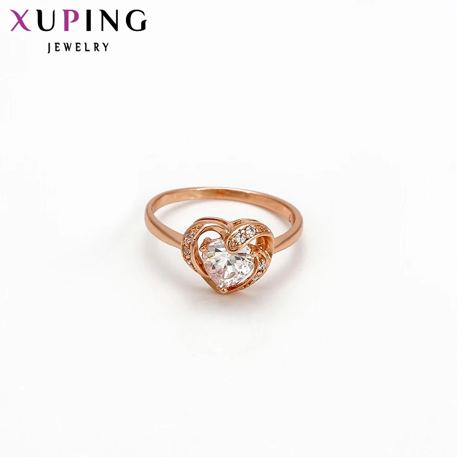 Xuping Fashion Ring Special Design Rings for Women High Quality Gold Color Plated Jewelry Christmas Gift 13372 | Украшения и