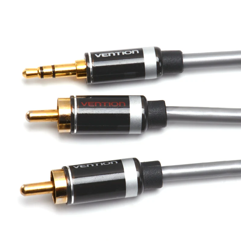 Аудиокабель Vention RCA 3 5 мм разъем на 2 AUX кабель 2RCA для домашнего кинотеатра iPhone