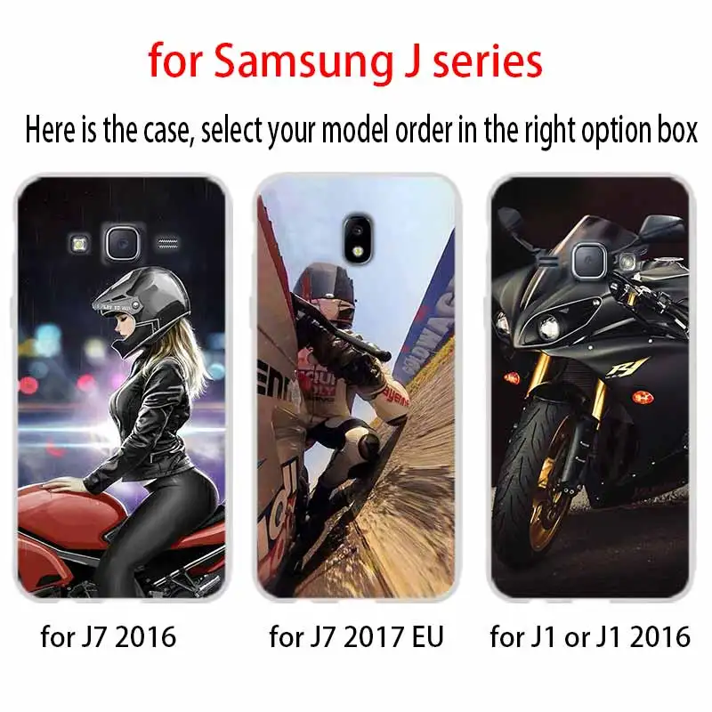 Чехол для телефона Samsung Galaxy J6 J4 Plus J8 J3 J7 2018 J5 j7 2017 2016 j6 Prime чехол мотоцикла|Бамперы| |