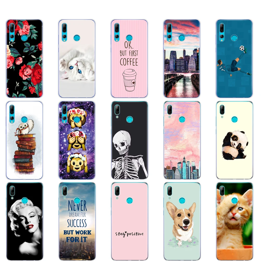 Для huawei P Smart чехол s силиконовый мягкий ТПУ чехол для huawei P Smart Plus чехол для huawei P Smart Z бампер