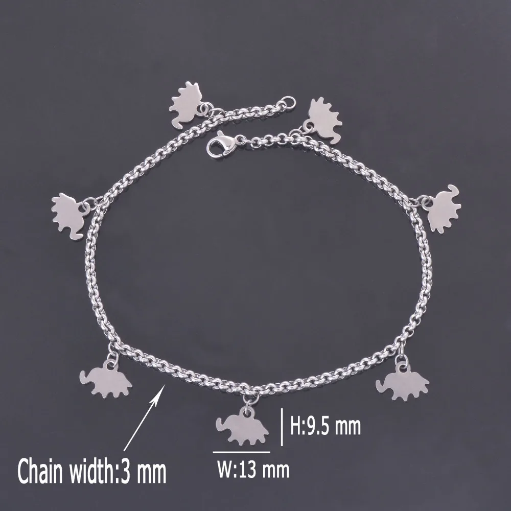 DIY 316L из нержавеющей стали ножной браслет A001 | Украшения и аксессуары