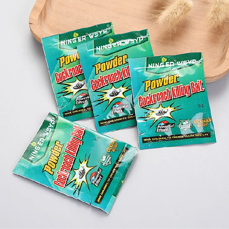 10 упаковок по эффективный порошок Приманка для уничтожения тараканов