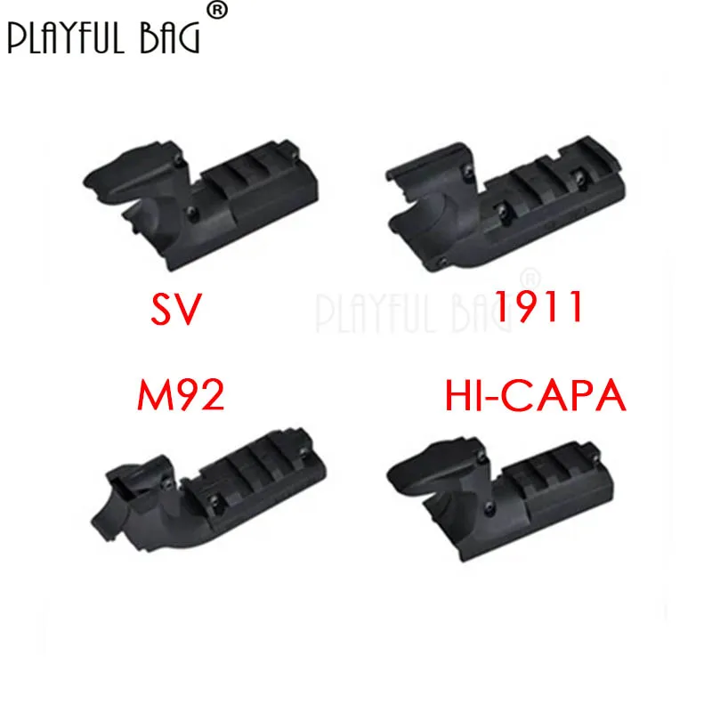Игривый мешок Конкурентная тактика cs Хобби DIY съемка частей 1911 M92 SV Hi capa 20 мм