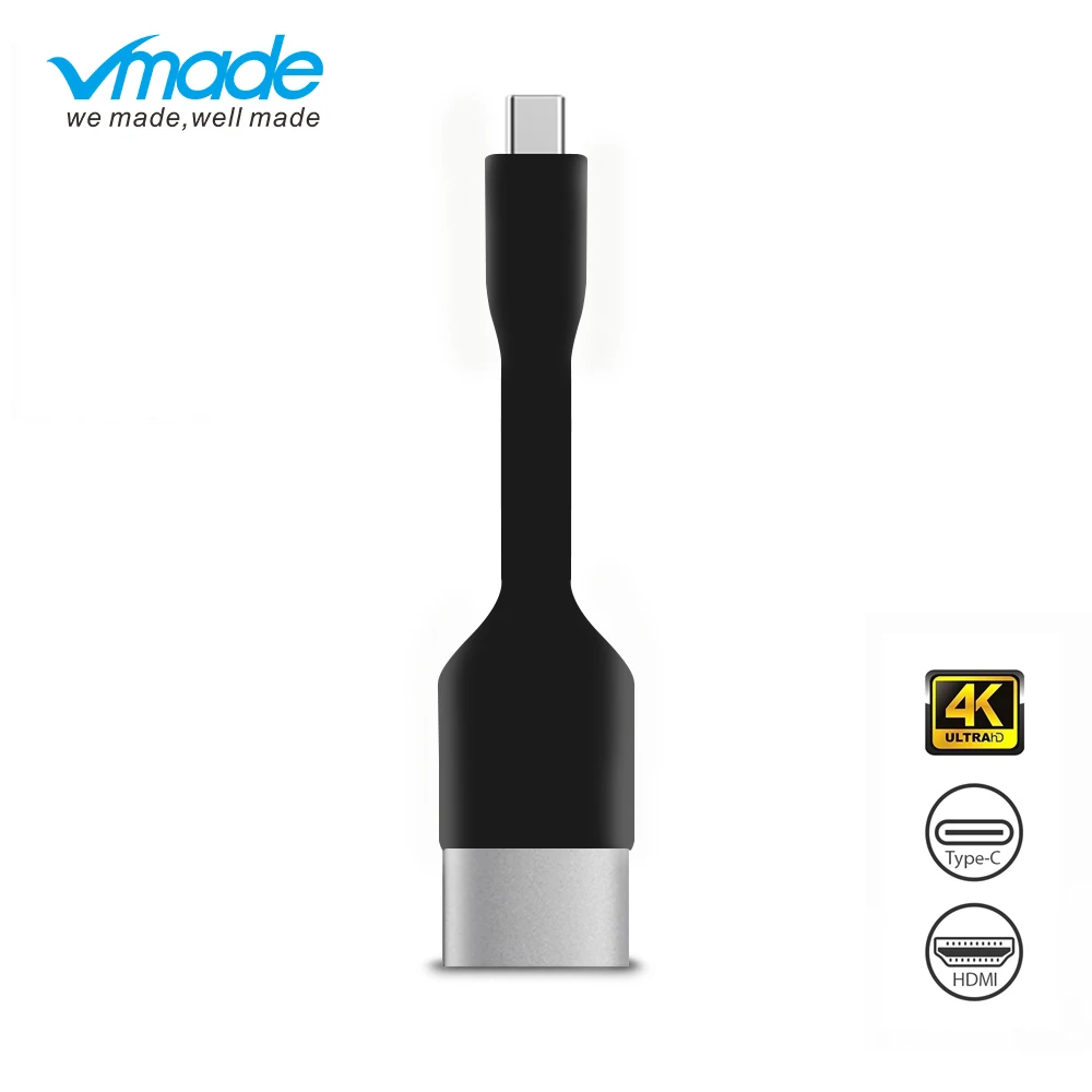 Тип usb C на HDMI адаптер, USB 3,1(USB-C) к HDMI адаптер мужчин и женщин конвертер для MacBook2016/huawei Matebook/Smasung S8