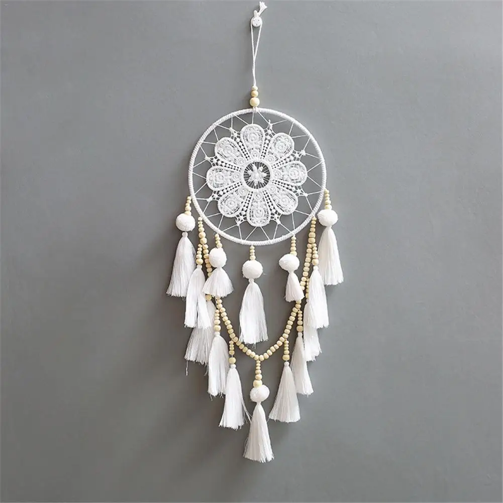 

NEW Handmade Dream Catcher Wind Chimes Home Hanging Craft Gift Dreamcatcher Decoration Ornament Car Hanging Decoration #AW