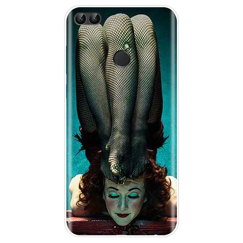 ТВ Американская история ужасов для Huawei P9 P10 P20 PLUS P30 PRO P8 lite P smart Cover Мягкий