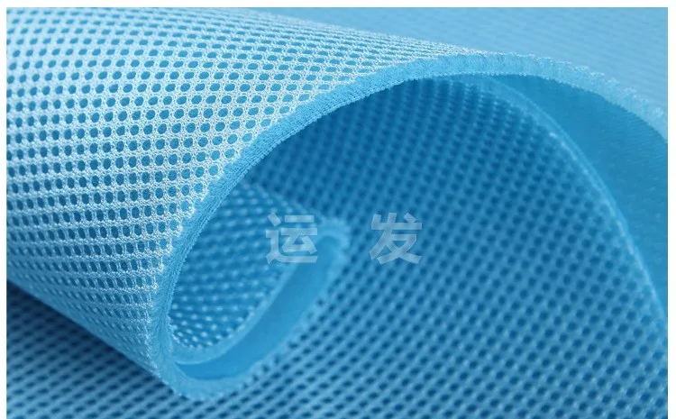 

Air Spacer Sandwich Mesh Fabrics Sofa Cloth Car Seat Cover Dog House Fabric Soft Thick Breathable SportWear 155CM 230G/M2 3mm