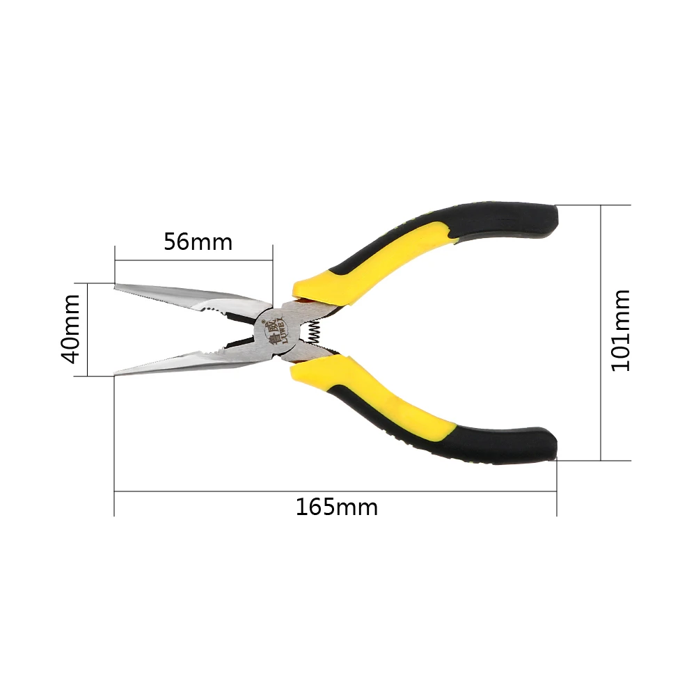 DIYWORK электрическая изоляция зажим длинный нос плоскогубцы 6 ''/150 мм многофункциональный инструмент бытовой безопасности кабель щипцы