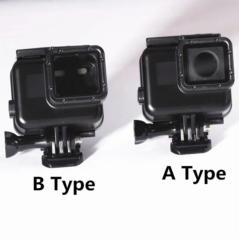 Черный водонепроницаемый чехол для Gopro Hero 5 6 закаленная пленка сенсорный экран