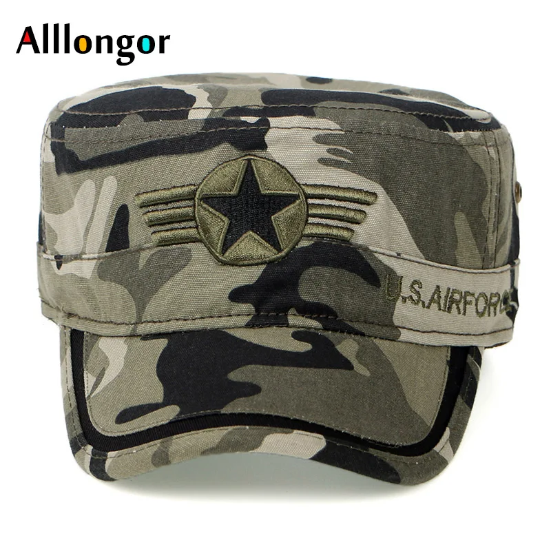 Кепка в стиле милитари для мужчин и женщин хлопковая кепка унисекс с вышивкой