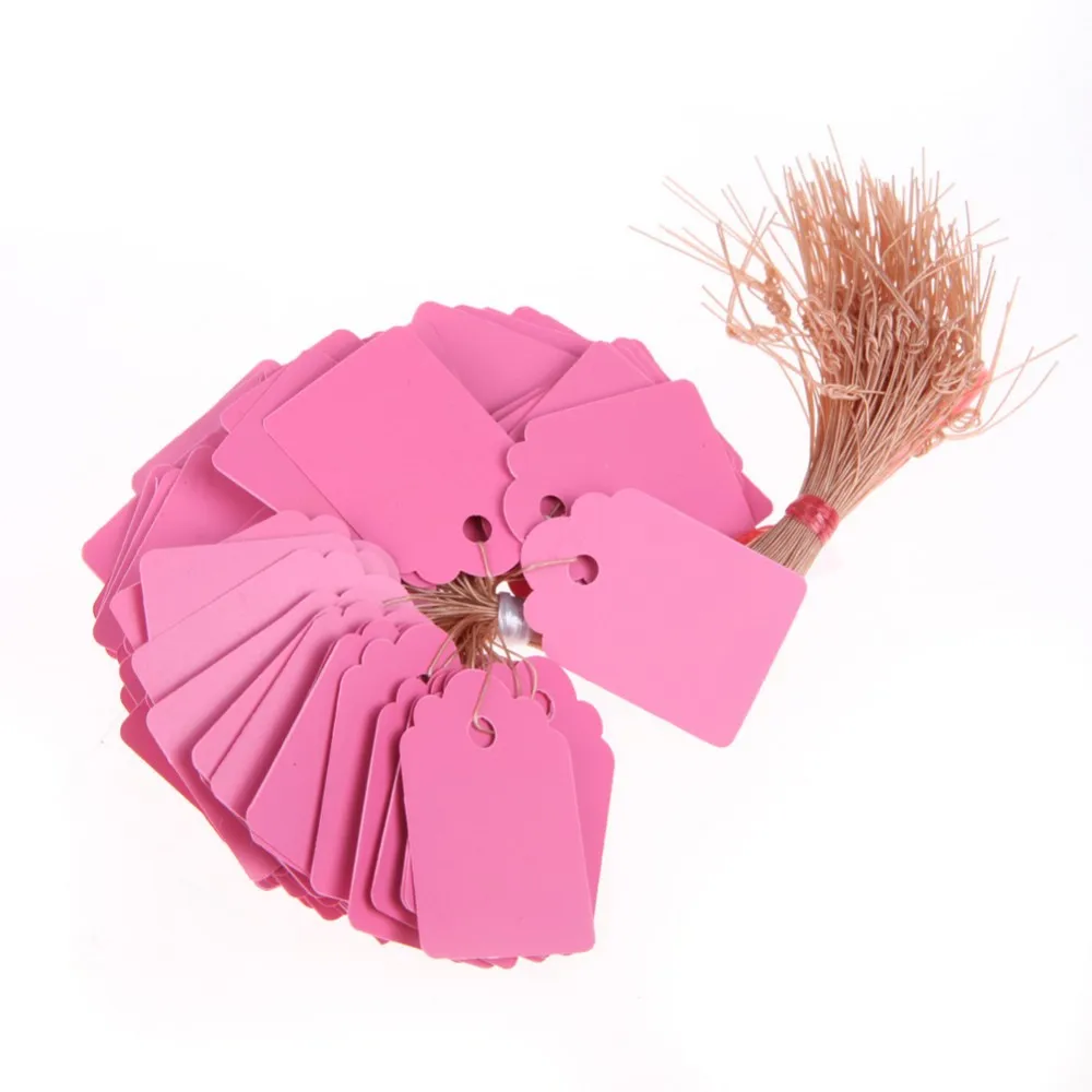 Подвесные этикетки для растений 100 шт./лот пластиковые бирки горшков садовых