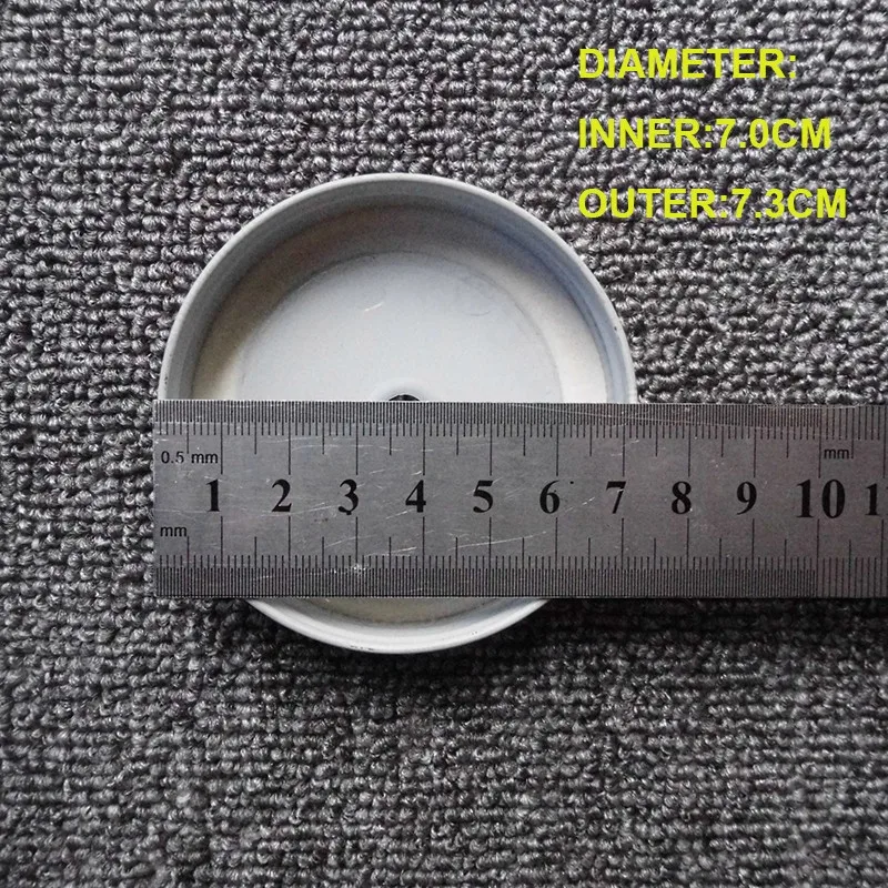 Стеклянные металлические крышки для питья крышка Мейсона отверстия детей на