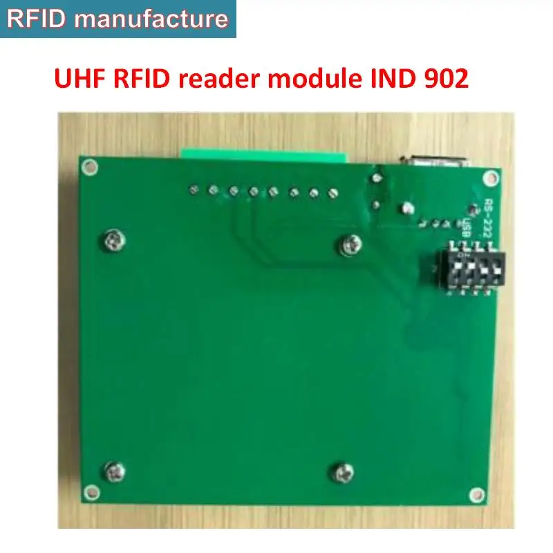 Большой радиус действия uhf RFID считыватель модулей Поддержка Java язык USB rs232 UHF ридер