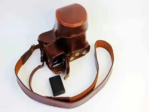 Новый черный/коричневый/темно коричневый ретро сумка для камеры PU кожаный чехол