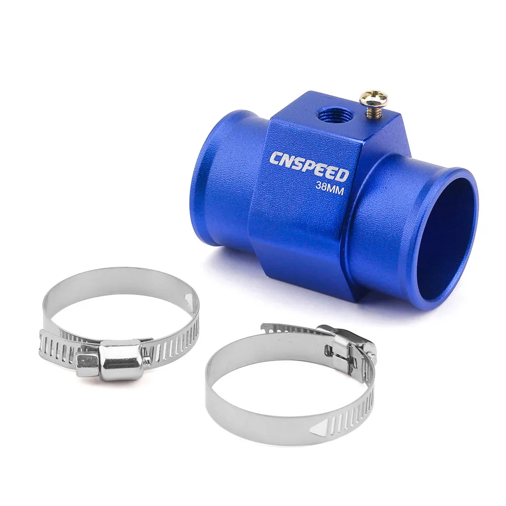 38MM CNSPEED датчик температуры воды температура радиатора Температура воды Соединительный датчик трубы 40 мм 38 мм 36 мм 34 мм 32 мм 30 мм 28 мм адаптер шланга - Цвет: 38MM