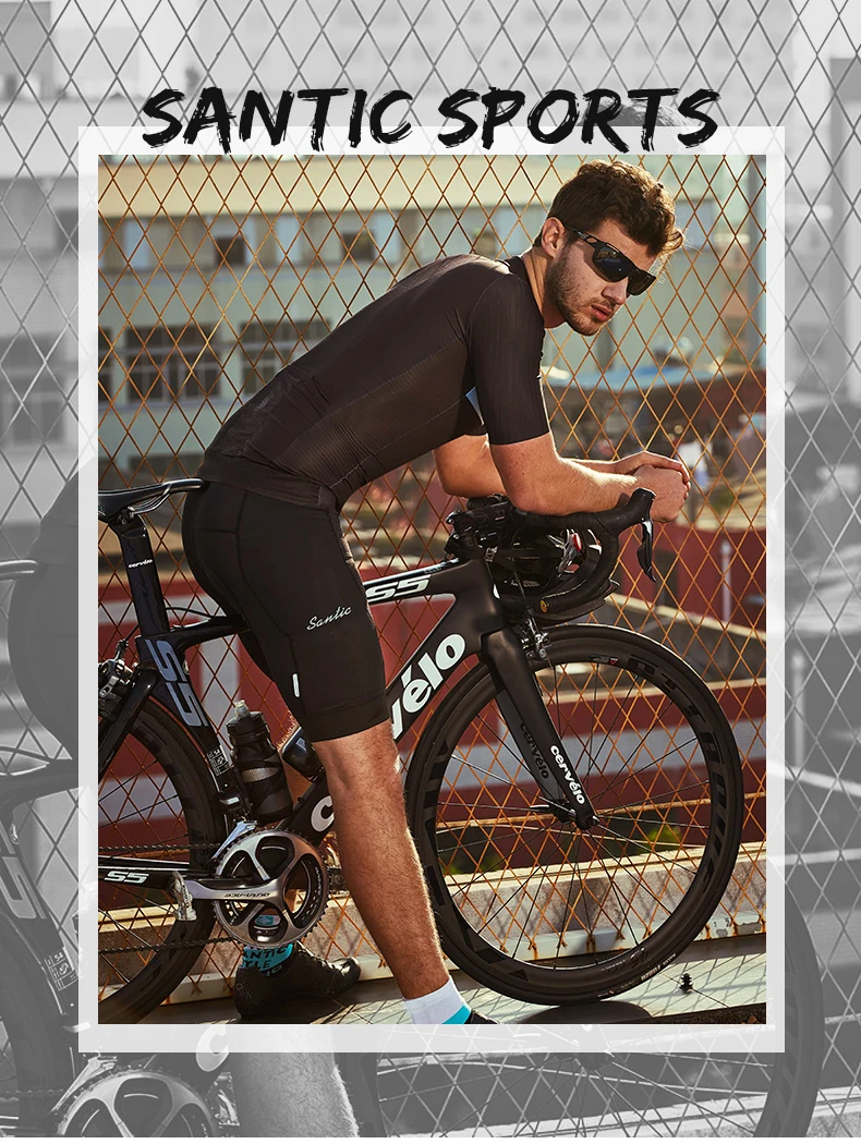 Santic новые шорты брюки велосипедные шорты Coolmax 4D мягкие MTB горные дышащие велосипедные шорты быстросохнущие штаны для верховой езды