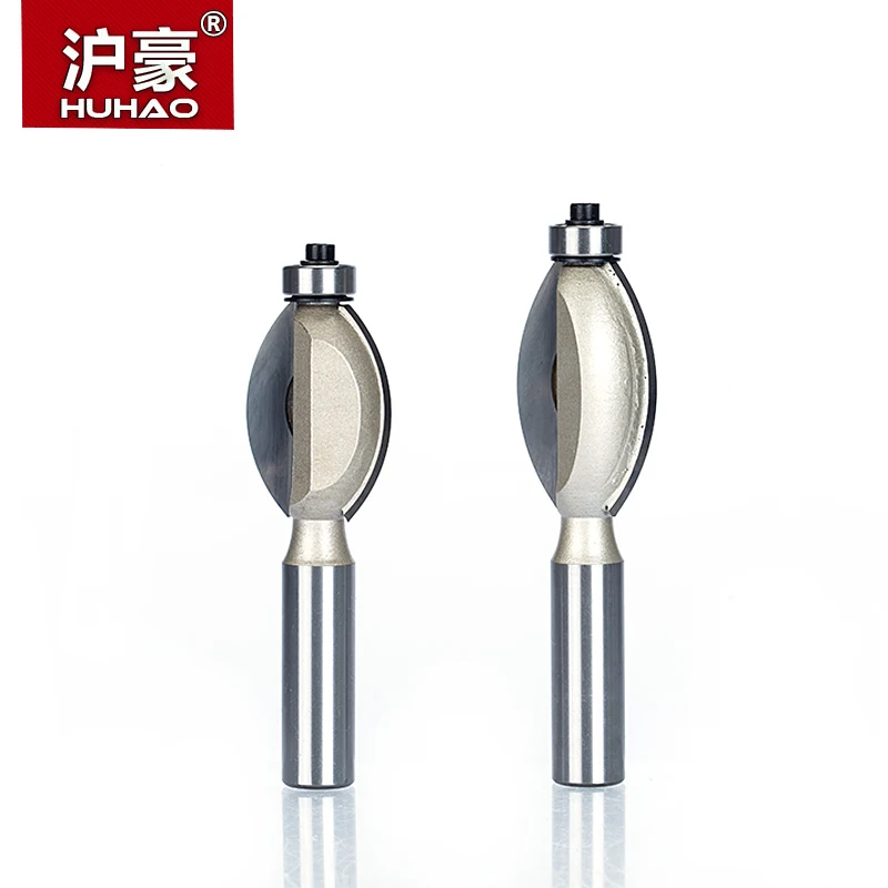 HUHAO 1 шт. хвостовик 1/2 &quot1/4&quot Круглый Резной бит с ЧПУ деревообрабатывающий