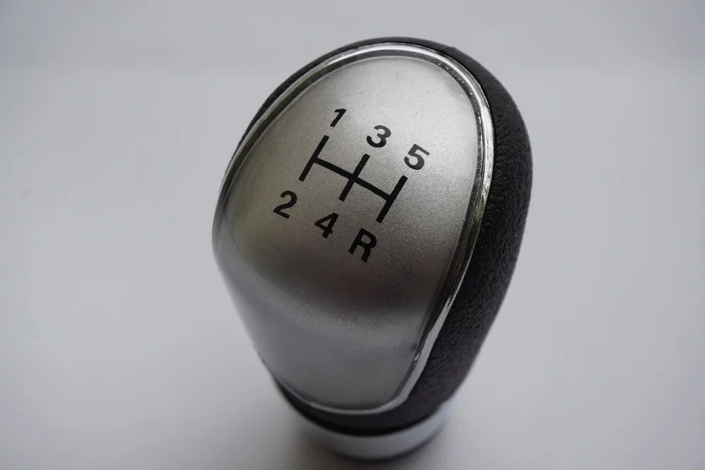 Жир 5 Скорость ручка переключения рулевого механизма автомобиля с \ серебрянный