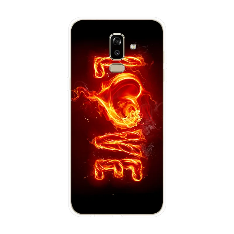 Чехол для телефона Samsung Galaxy J4 J6 J8 2018 J2 Pro Flame Fire J1 J3 J5 J7 Prime 2017 2016 2015 чехол |