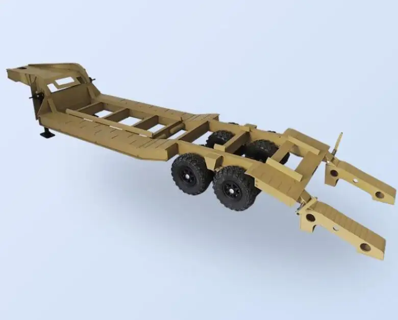 4 шт. резиновые шины для армейского грузовика модель прицепа 1/14 MAZ537 диаметр 110 мм |