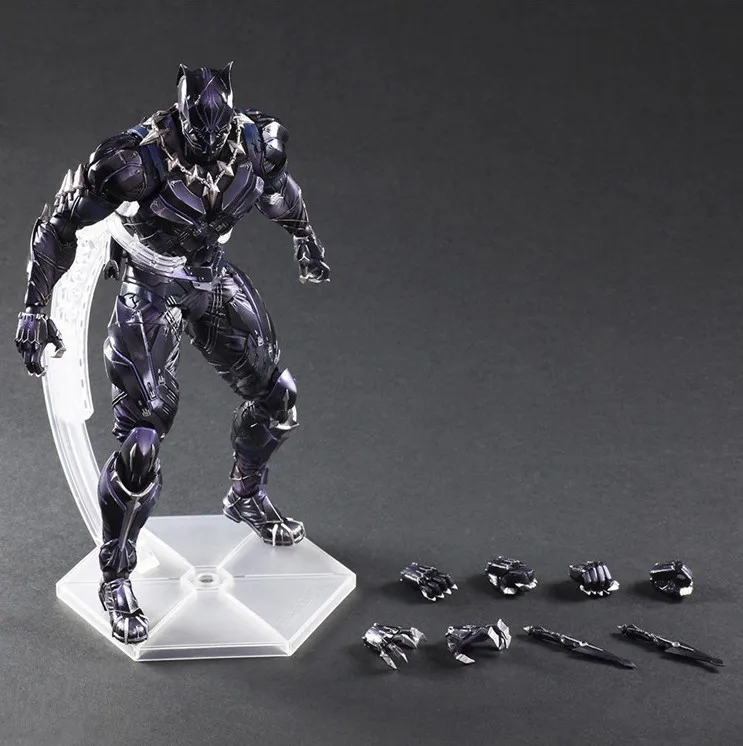 17cm-22cm-28cm Мстители черный пантера Wakanda трон фигурку игрушки куклы подарок на год