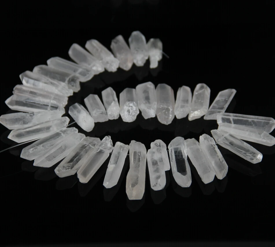 Качественные натуральные белые бриллианты AA необработанные камни карандаши с