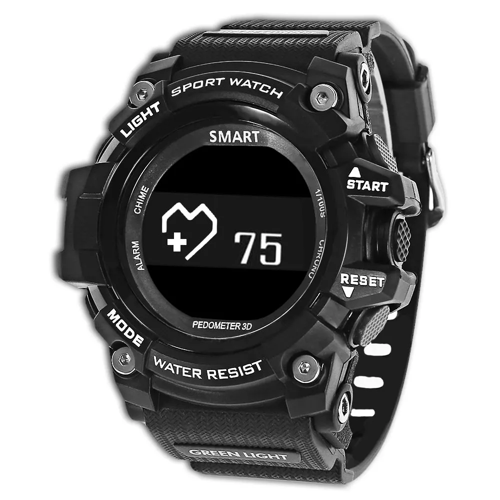 Zeblaze MUSCLE HR Smartwatch Bluetooth 4 0 IP68 водонепроницаемый пульт дистанционного управления