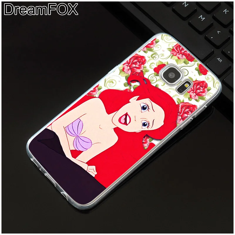 DREAMFOX M550 Mermaid Soft TPU Silicone Case Cover For Samsung Galaxy Note S 6 7 8 9 10 10e 11 11e Lite Edge Plus |