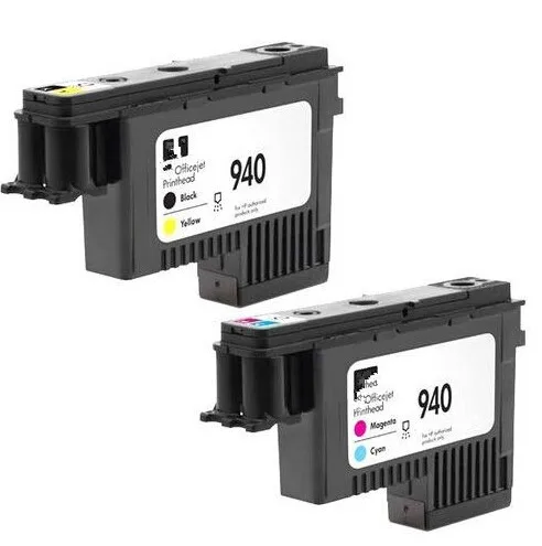 Оригинальная 2-Pack 940 печатающая головка C4900A &amp C4901A для HP OfficeJet Pro 8000 8500 | Компьютеры