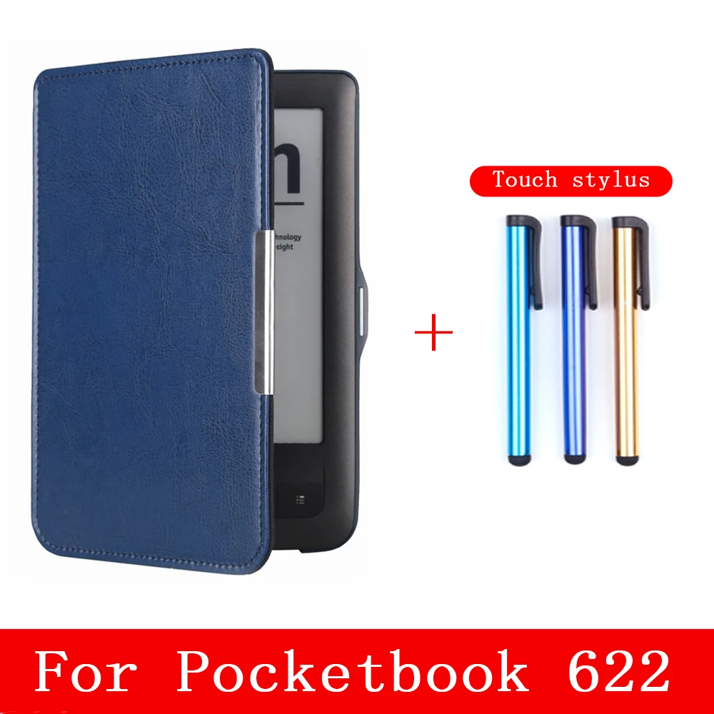 5 Защитный чехол для Pocketbook 623 622 планшет Pocketbook электронная книга Водонепроницаемый Чехол нескользящая оболочка сенсорный экран Стилус - Цвет: 5