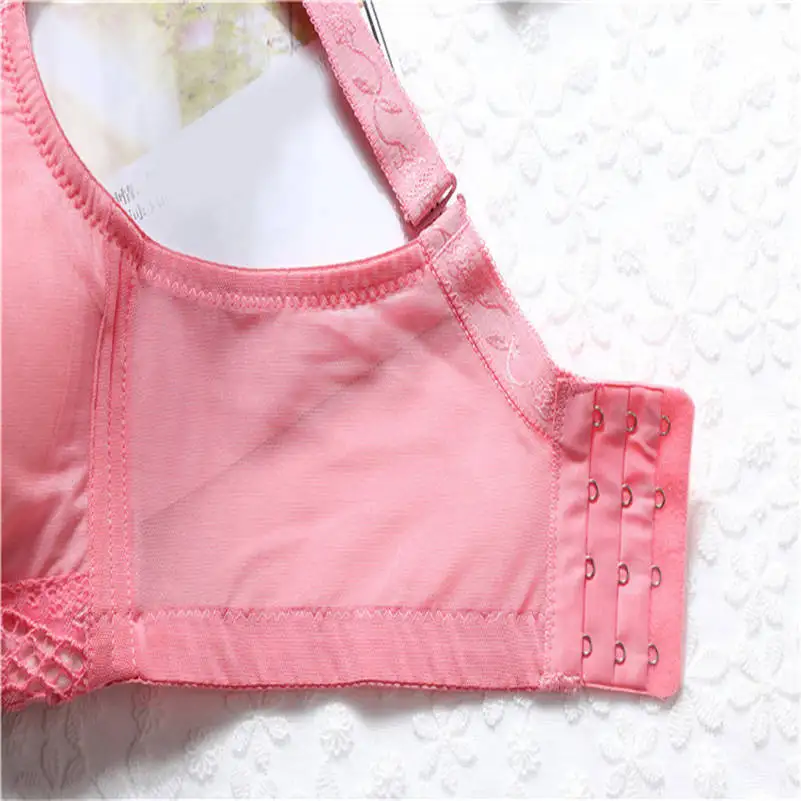 Women Lingerie Womens Sexy Bra Bralette Women's Without Steel Ring Bra Sexy Lace Underwear Gathered Adjustable Bras 661BR10