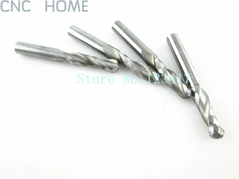 5 шт. 6*32 мм 2 канавки шариковый нос инструменты для гравировки резаки резьбы