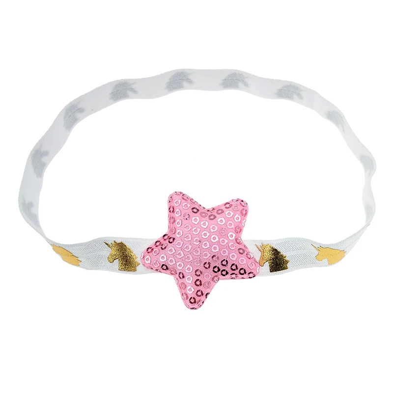 3 шт./лот подарочный набор девочка звезда повязка на голову для новорожденных