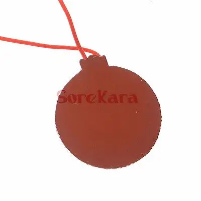 

220V AC 200mm 120W Round Flexible Waterproof Silicon Heater Pad For Oil Tank