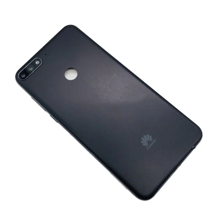 Для Huawei Y7 Prime Крышка батарейного отсека задняя крышка корпуса задняя дверь чехол для Huawei Y7 Pro Крышка батарейного отсека LND L22 LX2 L21 LX3 L23
