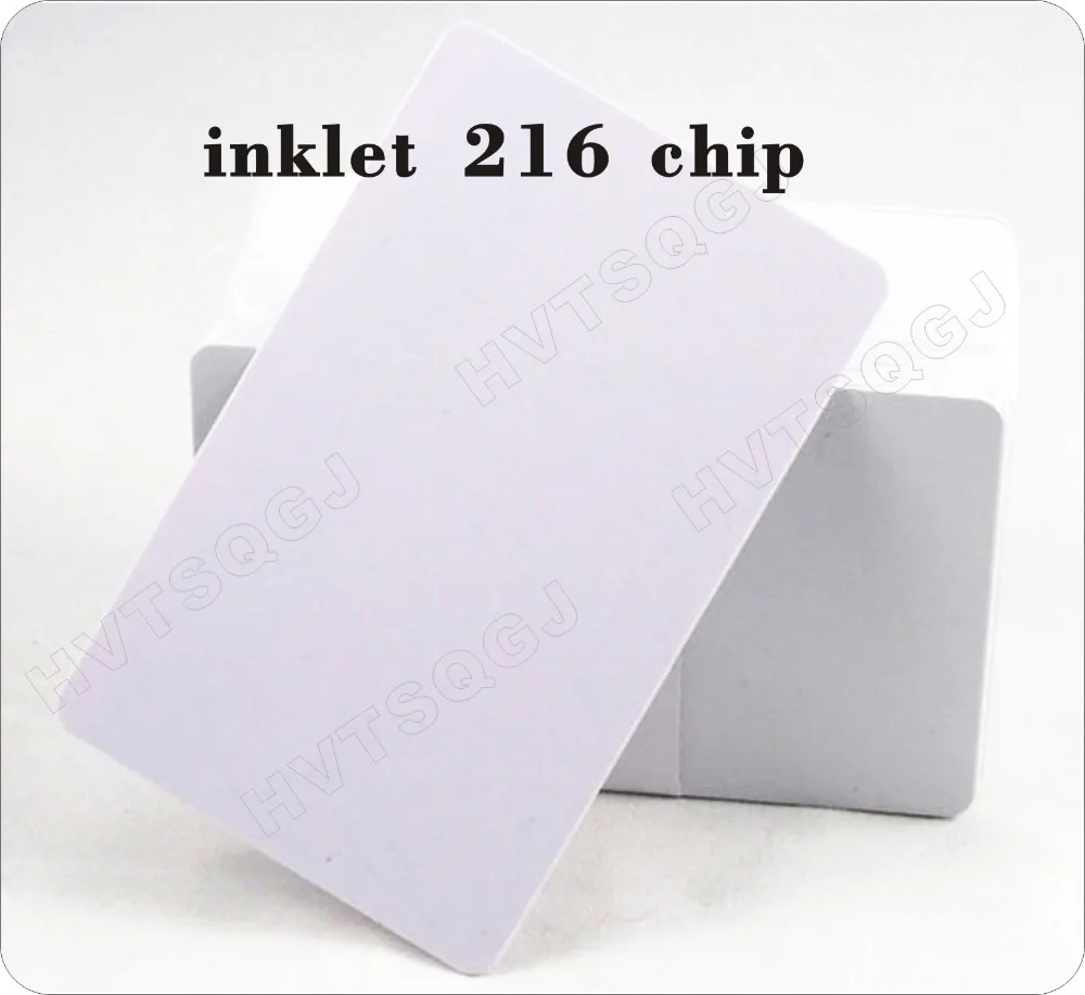 100pcs Free shipping low cost 216 chip Inkjet printable nfc blank cards | Безопасность и защита