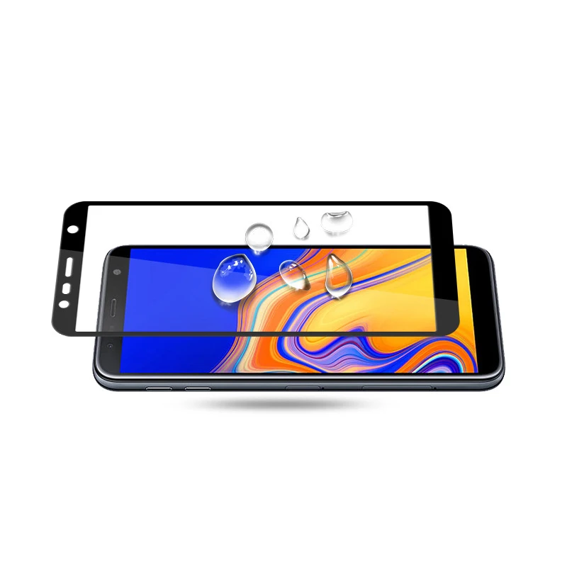 9D матовое защитное стекло против отпечатков пальцев для Samsung Galaxy J4 J6 Plus J8 2018 J4plus