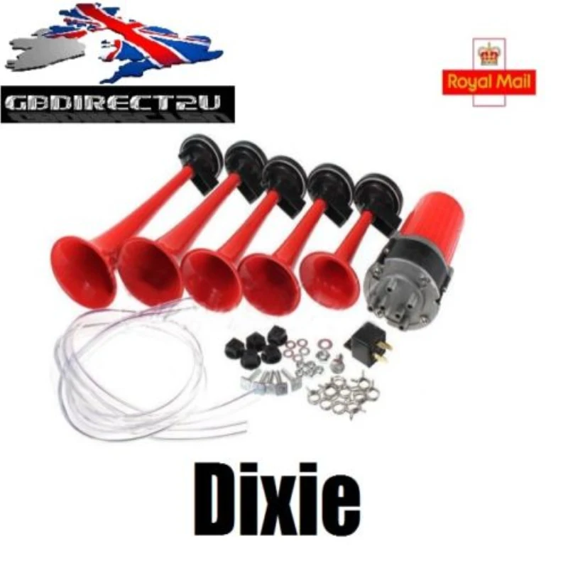 Музыкальный автомобильный клаксон Dixie генератор гамаши ли 12 В 5 тонов Новинка 2017