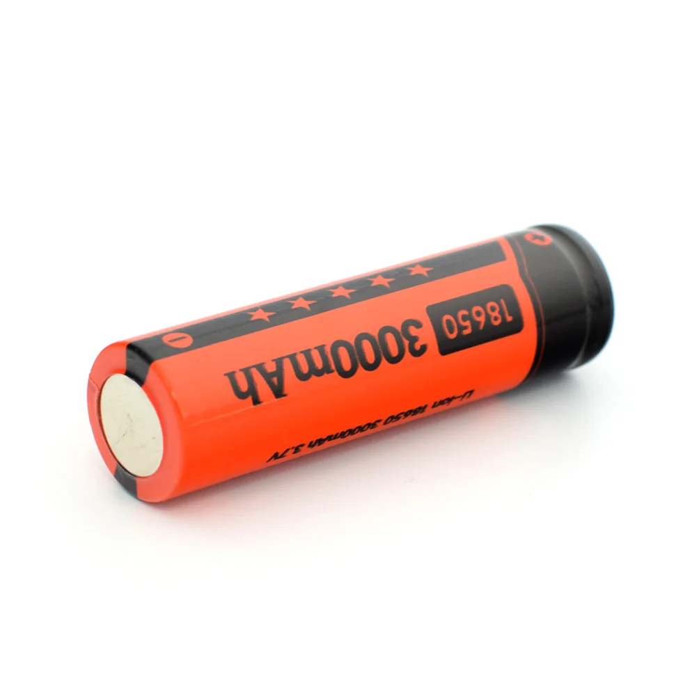 YCDC 2 шт литий-ионные 18650 аккумуляторные батареи 3,7 V 3000mAh литиевая батарея для 3,7 v power Bank фонарик батарея+ Batery Box