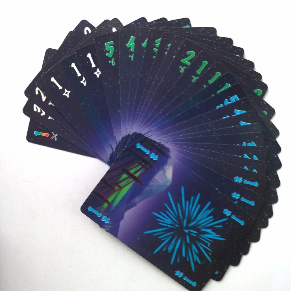 HANABI настольная игра 2-5 игроков карточные игры легко играть смешные