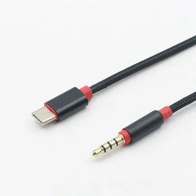Адаптер для аудиокабеля с разъемом USB Type-C на 3 5 мм 20 шт./лот Aux кабель