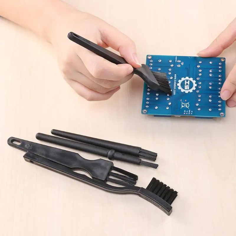 5 шт. BGA ремонтная Чистящая Щетка флюсовая паста PCB ремонтный набор инструментов материнская плата Антистатическая щетка для мобильного телефона ремонтные инструменты