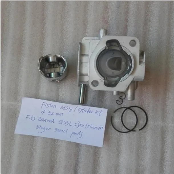 G23L цилиндр ASY 32 мм для ZENOAH LRT/HT/SHT2300 2310 22.5CC 0.9HP 2T HEDGETRIMMER ZYLINDER HEAD W/PISTON KIT