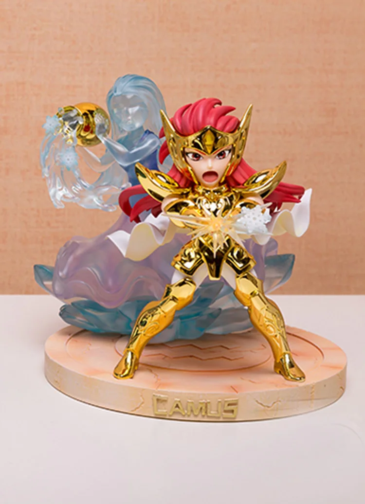 CMT в наличии Звезда модель Saint Seiya SD NX Aquarius Camus фигурка золото ограниченная версия и