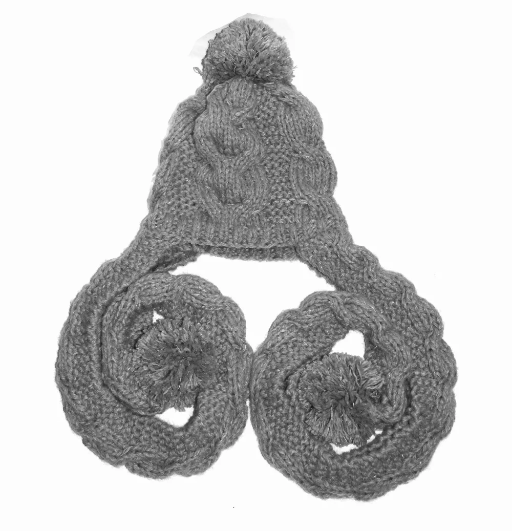 Модная новинка от BomHCS дизайнерская женская вязаная шапка ручной работы с толстым