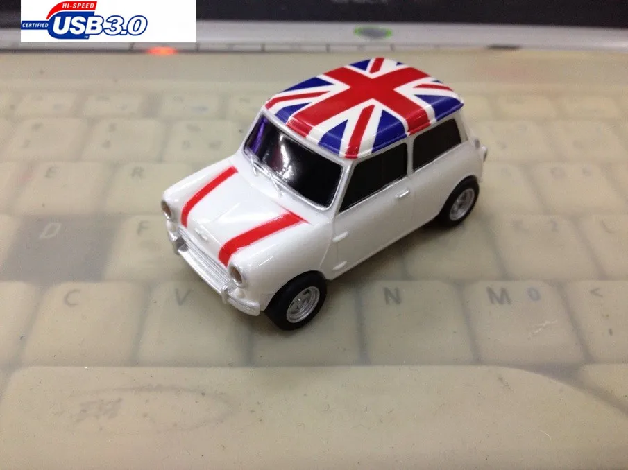 Креативный Дизайн USB 3.0 usb Flash Drive водонепроницаемый автомобиля 32 ГБ 64 Реальная