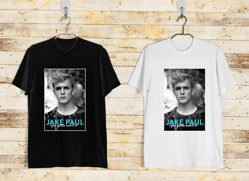 Повседневное Фитнес футболки короткий рукав Джейк Paul вам должен хотите его